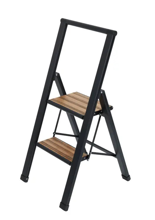 Wenko - 2-Step Folding Ladder - Compact & Sturdy Design 💪🪜