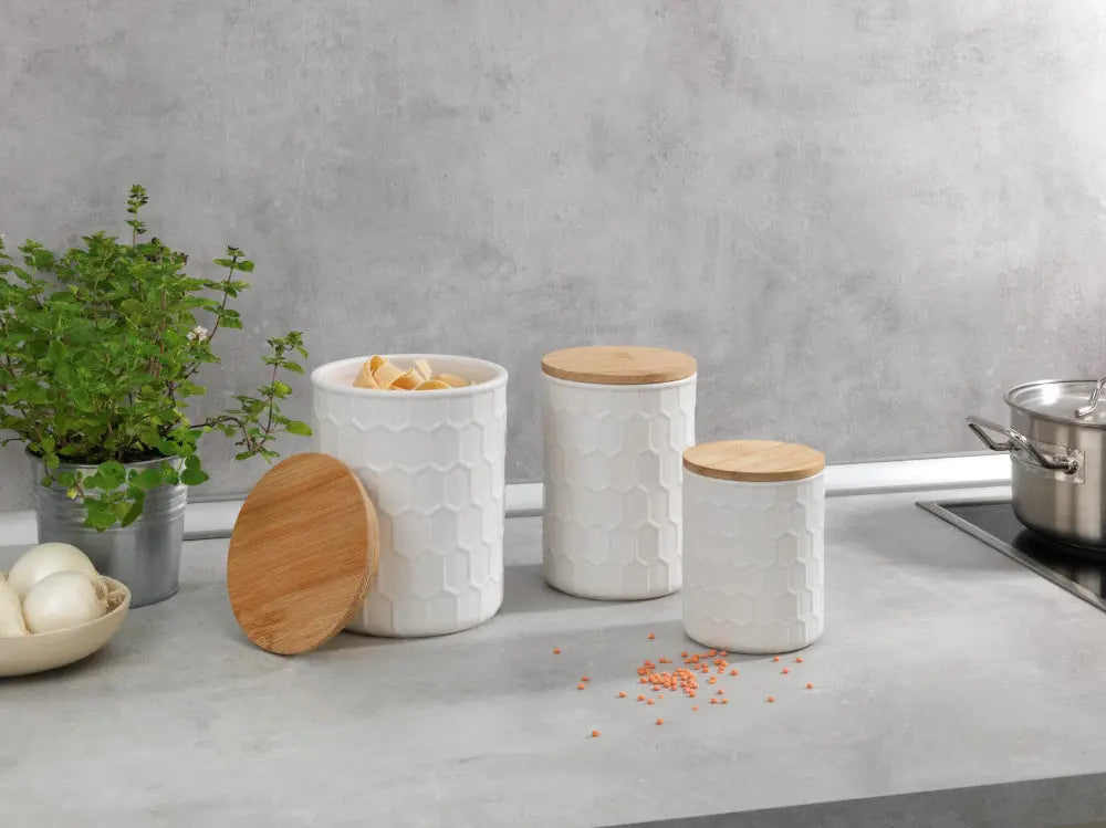 Wenko - Maya Storage Jar 0.9L - Airtight & Stylish 🍶✨