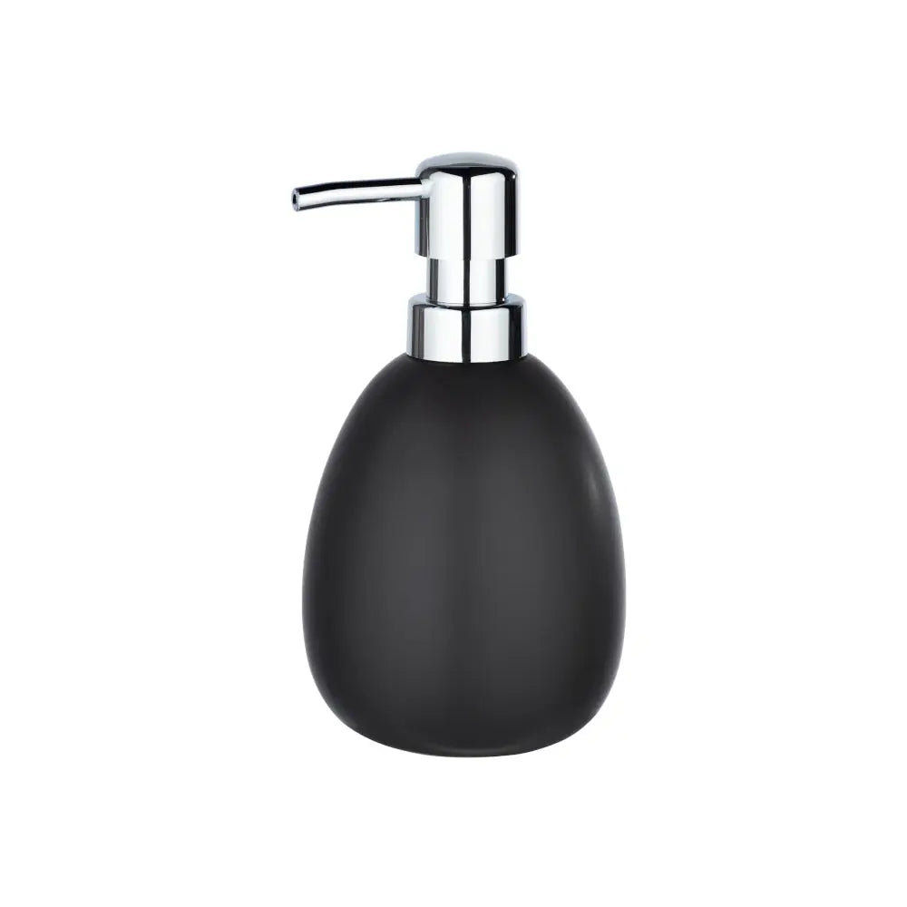 Wenko - Ceramic Soap Dispenser Polaris Black Matte - Modern Chic 🖤🧼✨