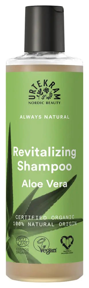 URTEKRAM - Revitalizing Shampoo Aloe Vera - Natural Moisture Boost 🌿🍊