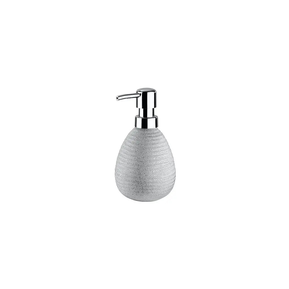 Wenko - Soap Dispenser Polaris Jewel Silver - Elegant & Stylish Liquid Dispenser 💧✨