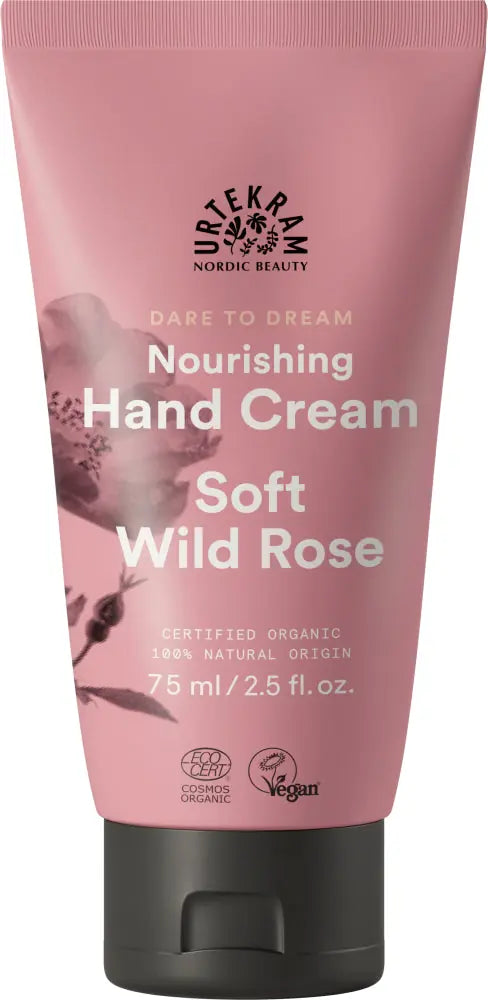 URTEKRAM - Nourishing Hand Cream Soft Wild Rose - Dare to Dream 🌹✨