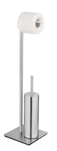 Wenko - Recco Matte Stainless Steel Toilet Brush Set - Modern Elegance 🚽✨