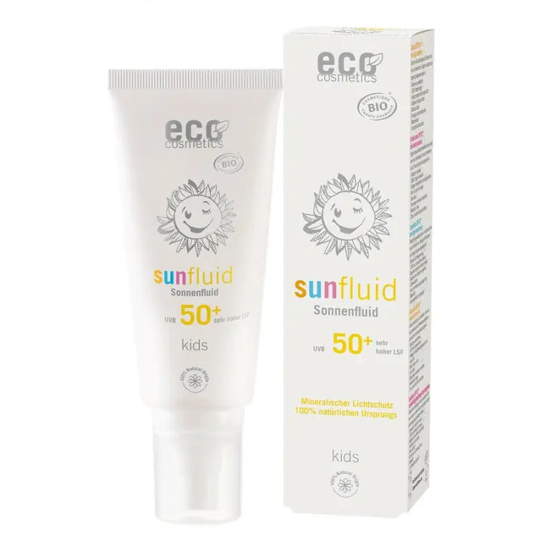 Eco Cosm. - Kids Sun Fluid LSF 50+ đ Safe & Gentle Protection