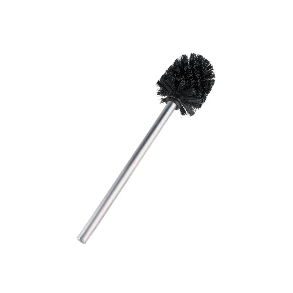 Wenko - Replacement Brush with Stainless Steel Handle Matte/Black - Sleek & Stylish Cleaning Essential! đ§˝â¨
