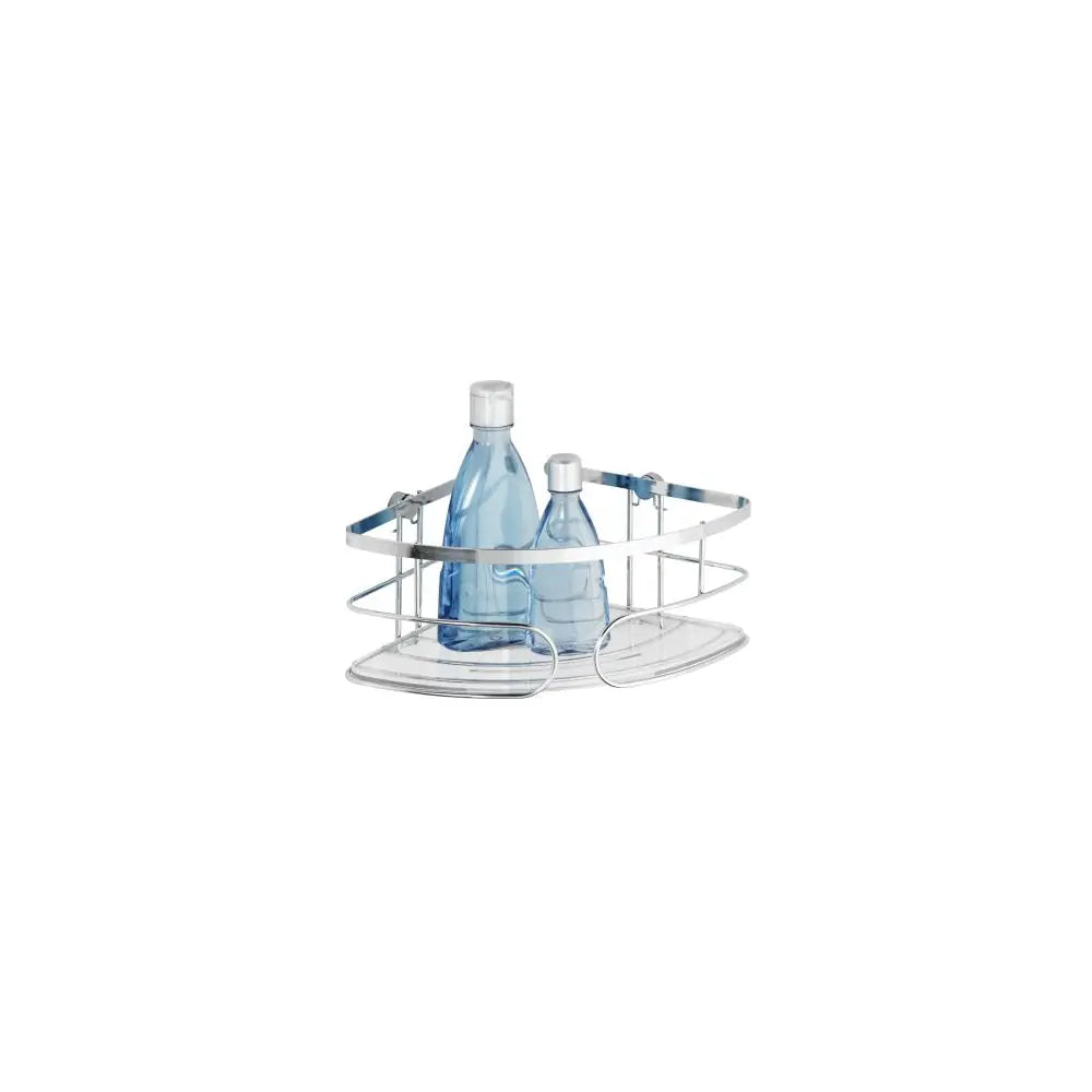 Wenko - Stainless Steel Corner Shelf Large Premium Glossy - Stylish Space-Saver for Your Home! â¨đ