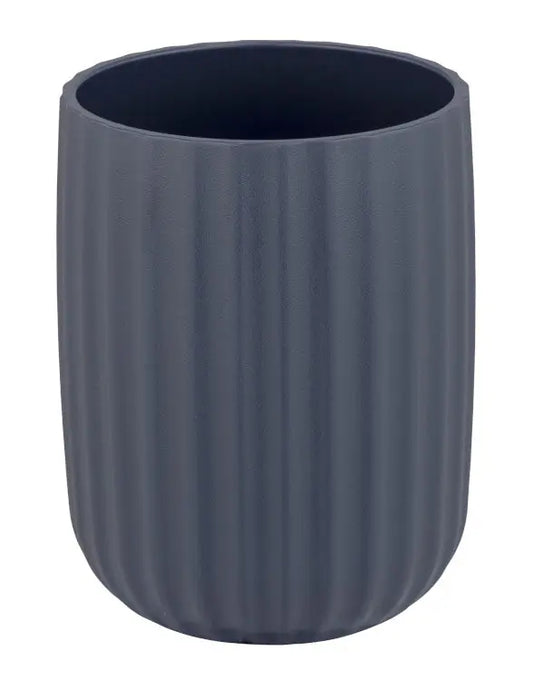 Wenko - Agropoli Dark Blue Toothbrush Holder - Modern Bathroom Accent 🛁💙
