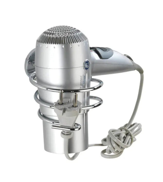 Wenko - Hair Dryer Holder Cuba Chrome - Stylish & Durable 💪✨