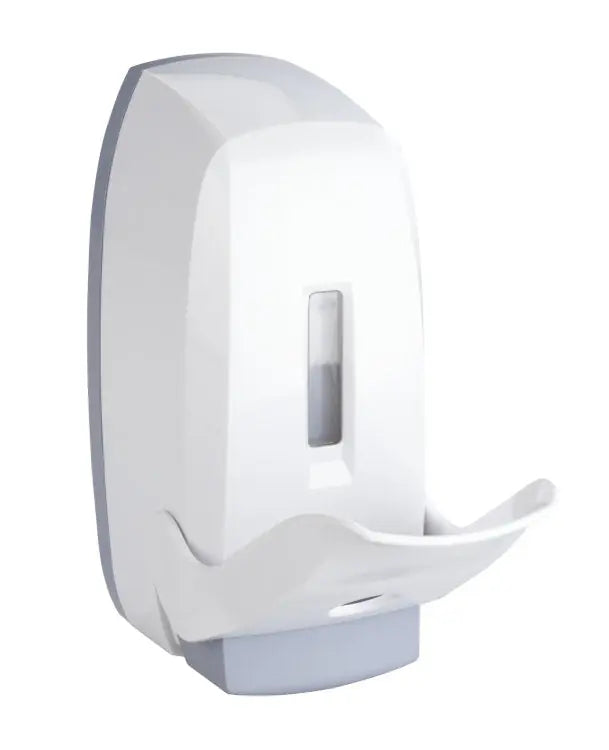 Wenko - Ascoli White/Grey Dispenser - Stylish & Effortless Hygiene 🧴✨