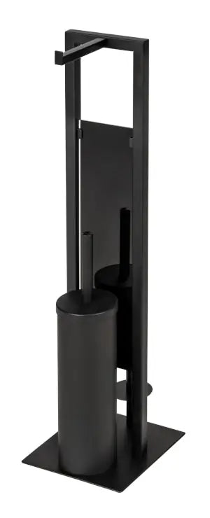 Wenko - Rivalta Black WC Set - Elegant Bathroom Essential 🖤✨
