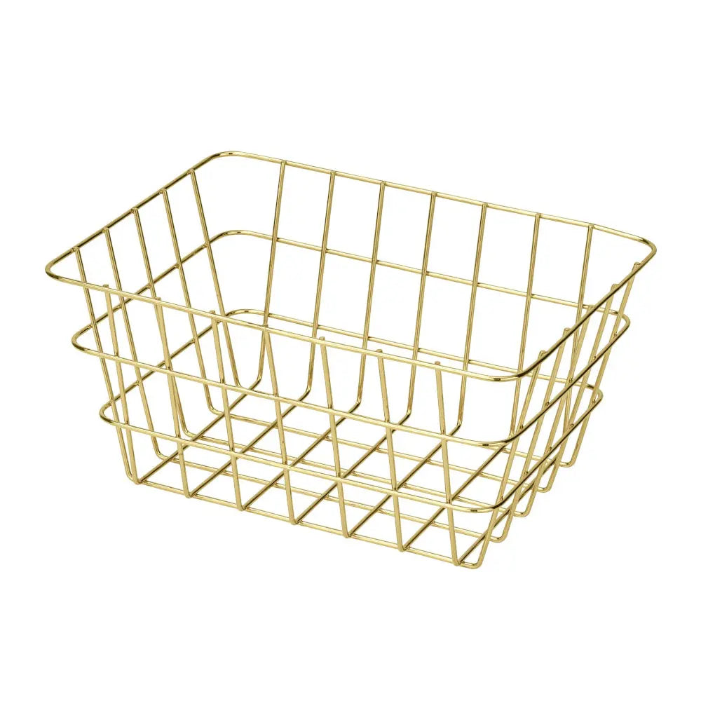Wenko - Viana Gold Bath Basket - Chic Organizer 🌟🛁