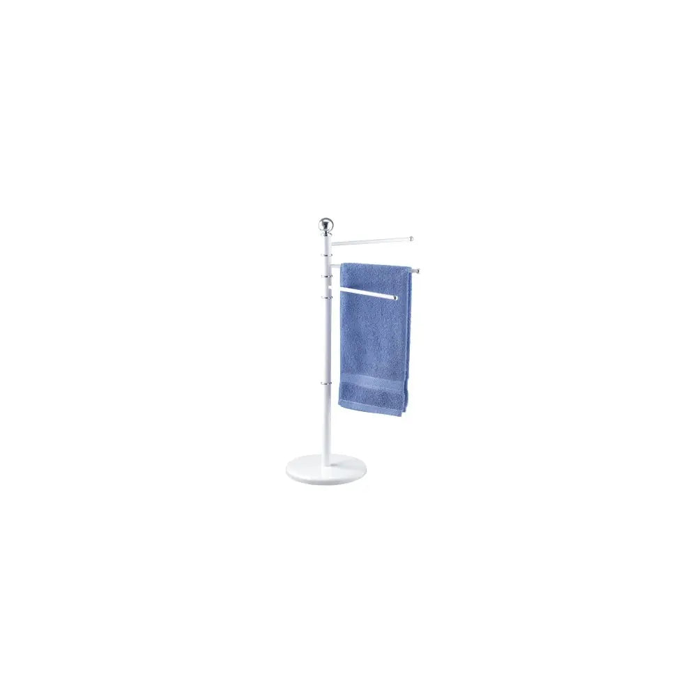 Wenko - Premium Towel and Garment Stand White - Elegant Storage Solution for Your Home 🧴🏡
