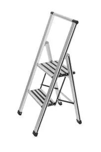 Wenko - 2-Step Aluminum Ladder - Compact & Reliable for Home Projects 🚀🏠