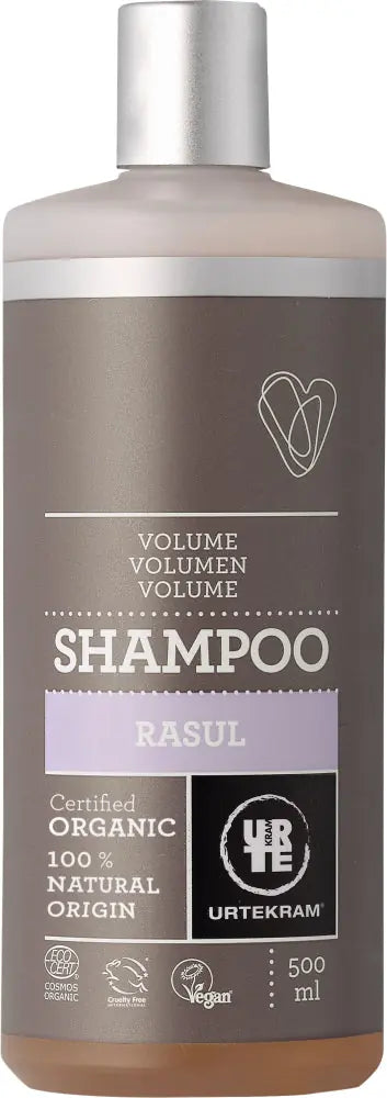 URTEKRAM - Rasul Shampoo Volume - Organic Freshness 🌿✨