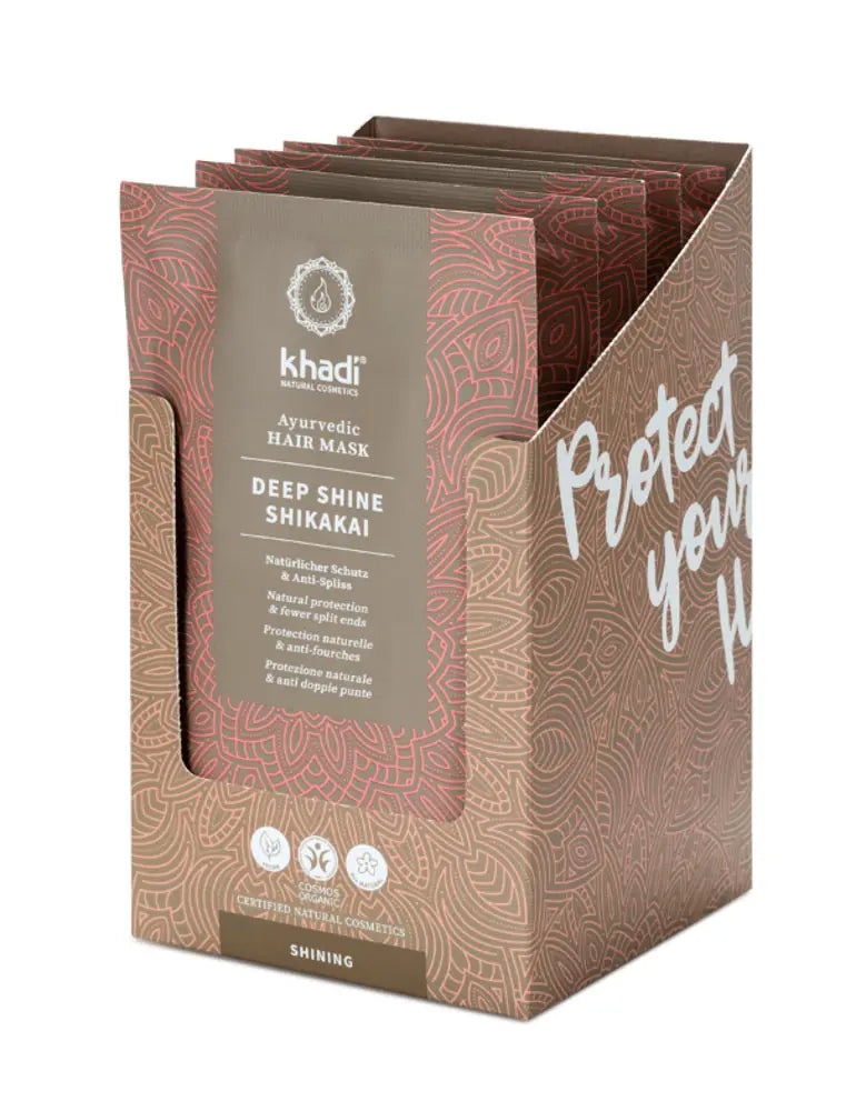 Khadi - Deep Shine Shikakai Hair Mask - Ultimate Shine & Protection â¨đż