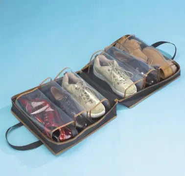 Wenko - Deep Black Shoe Bag - Travel in Style! 👟👜