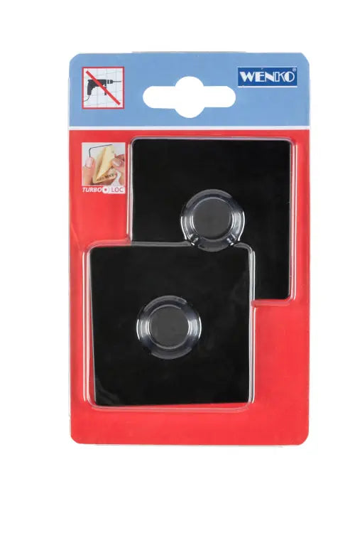 Wenko - Turbo-Loc Adhesive Hangers - Easy No-Drill Installation 🚪✨