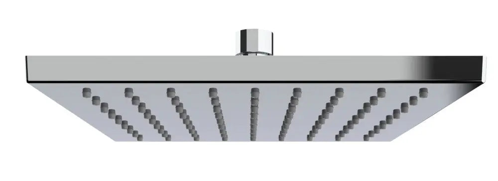 Wenko - Watersaving Shower Head 20x20 cm Chrome - Save Water, Enjoy Comfort 🚿💧