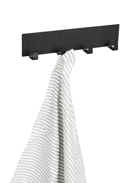 Wenko - Magnetic Hook Rail Ima Black - Perfect for Kitchen Organization 🧲🖤