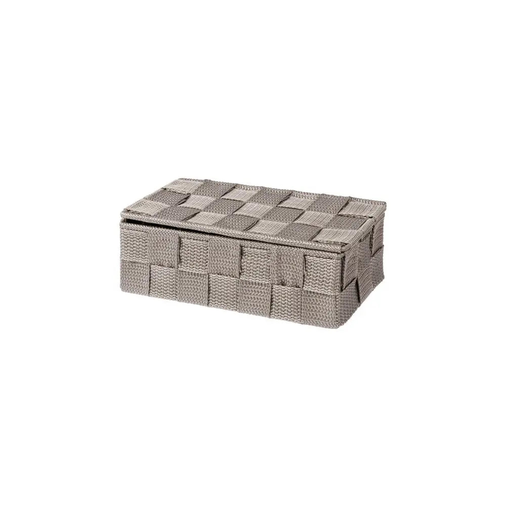 Wenko - Adria Mini with Lid Taupe - Elegant Organization Solution 🏠✨