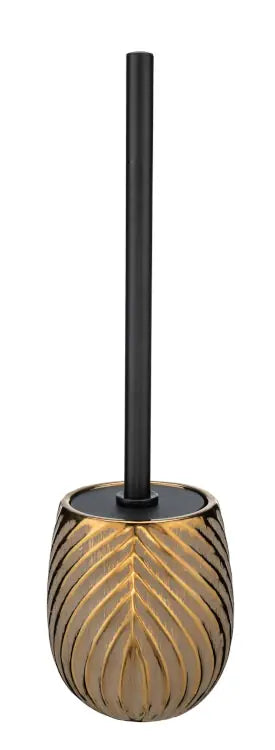 Wenko - Ceramic Toilet Set Idro Gold - Luxurious Bathroom Upgrade ✨🚽