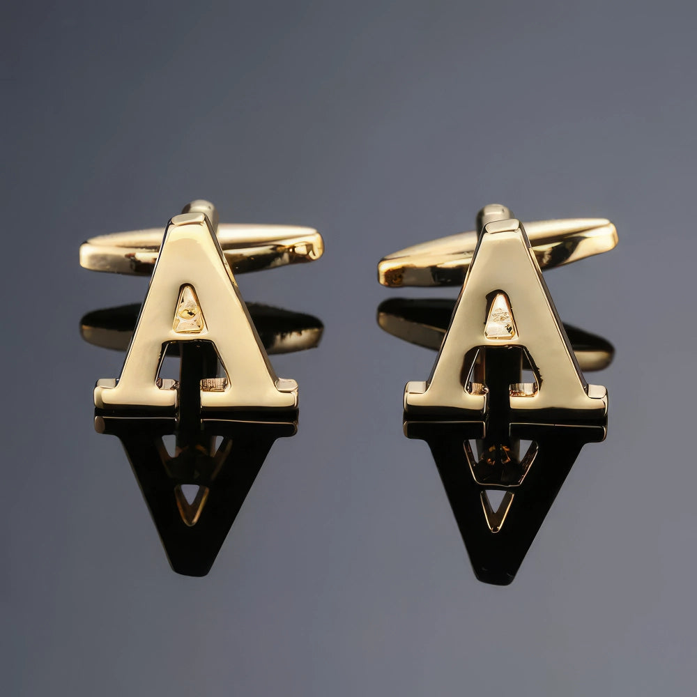 Buchstabe A Manschettenknöpfe