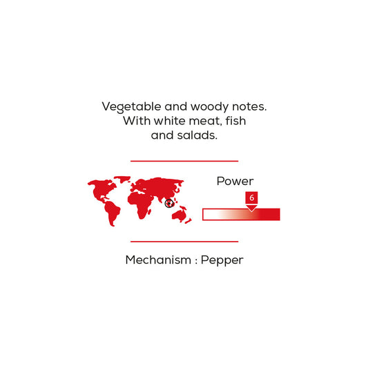 Weisser Pfeffer Sarawak