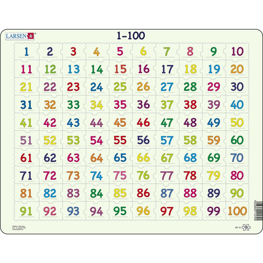 1-100 puzzle