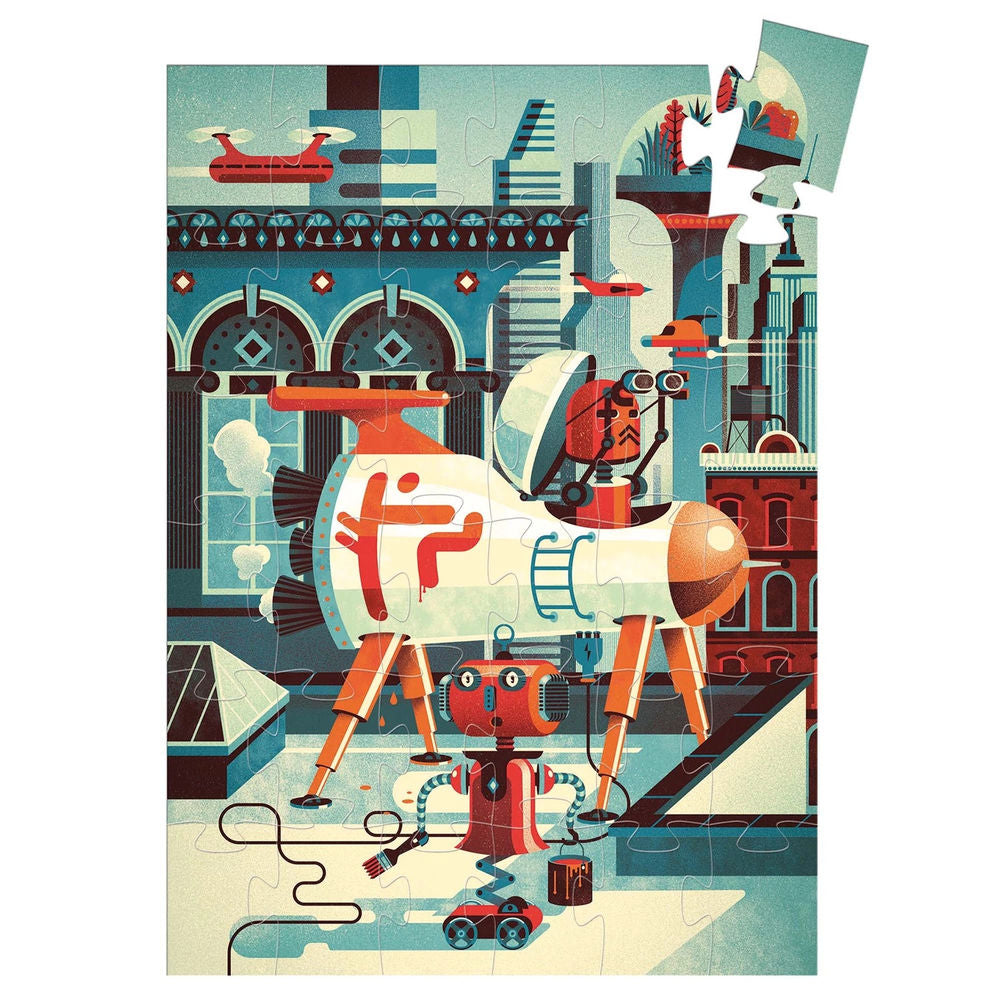 Puzzle Bob der Roboter 36 Teile