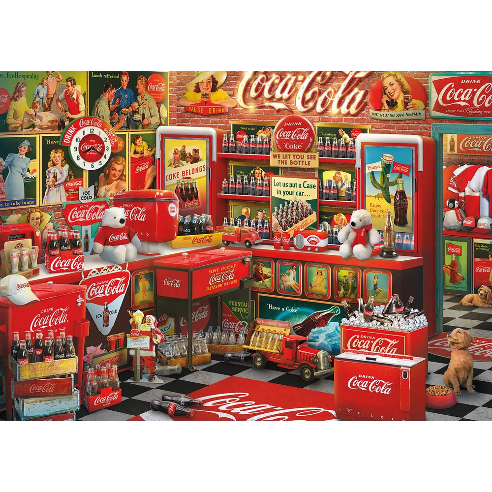 Coca Cola Nostalgie-Shop 1000 Teile