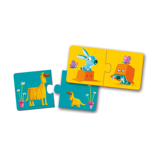 Djeco Puzzle Duo Contrasti