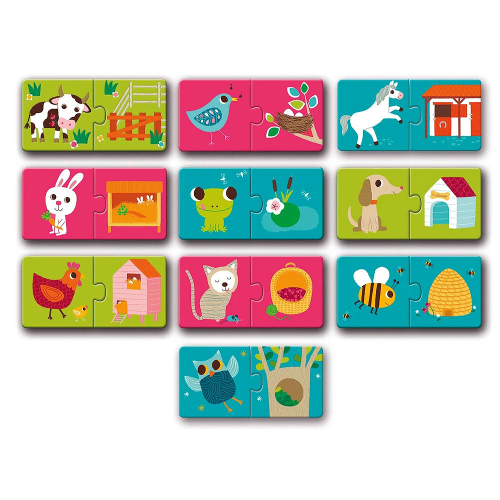 Djeco Puzzle Duo Living Space