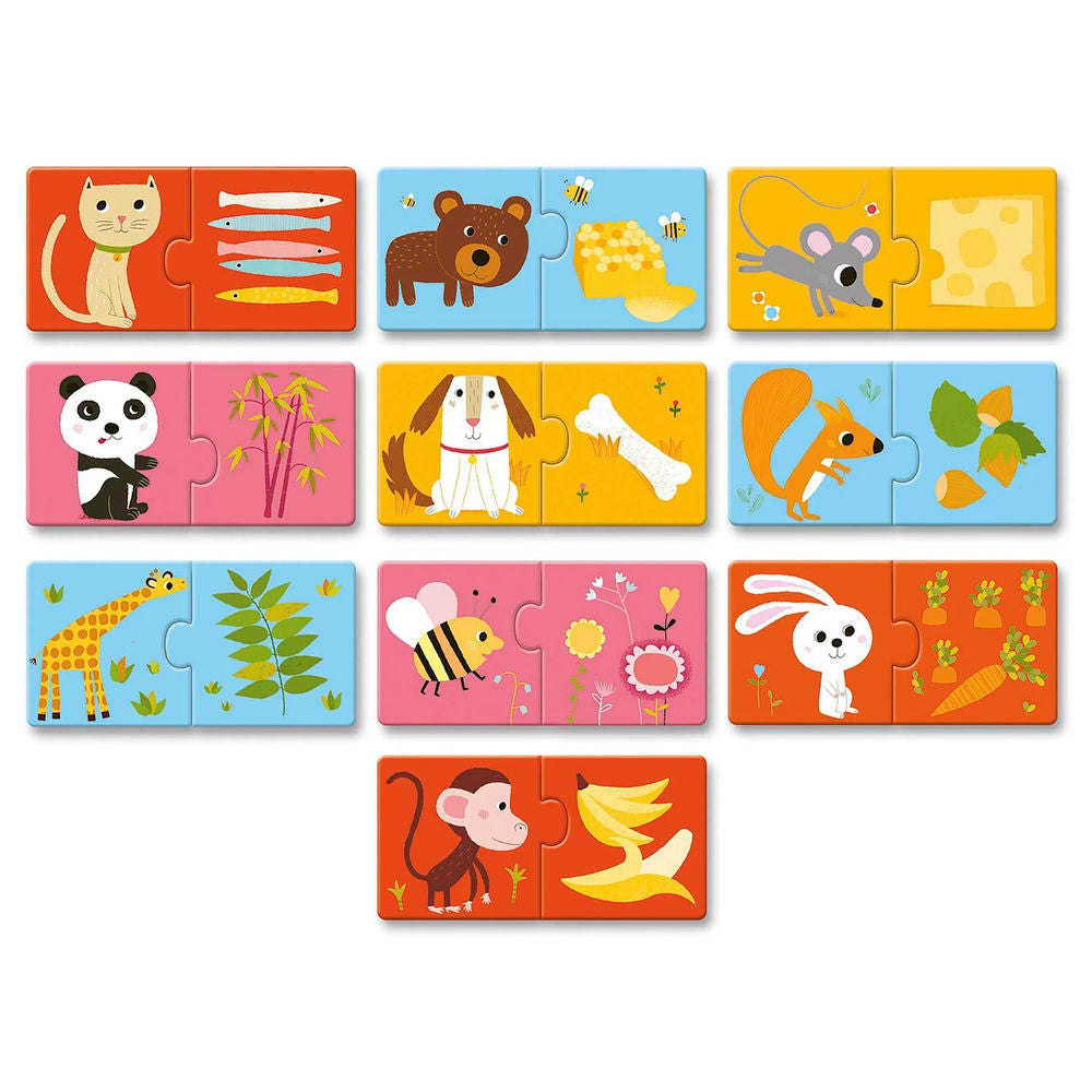 Djeco Puzzle Duo Al tavolo!