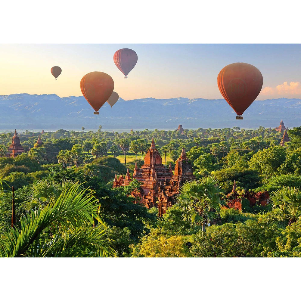 Heissluftballons Mandalay Myanmar 1000 Teile