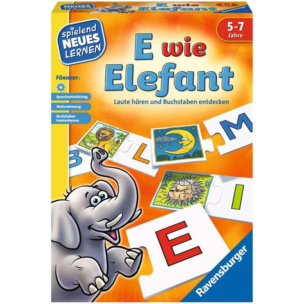 E wie Elefant