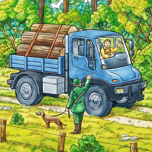 Grosse Landmaschinen