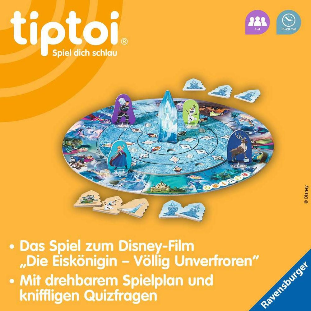 tiptoi® Disney Die Eiskönigin - Völlig unverfroren: Das verdrehte Wettlaufspiel