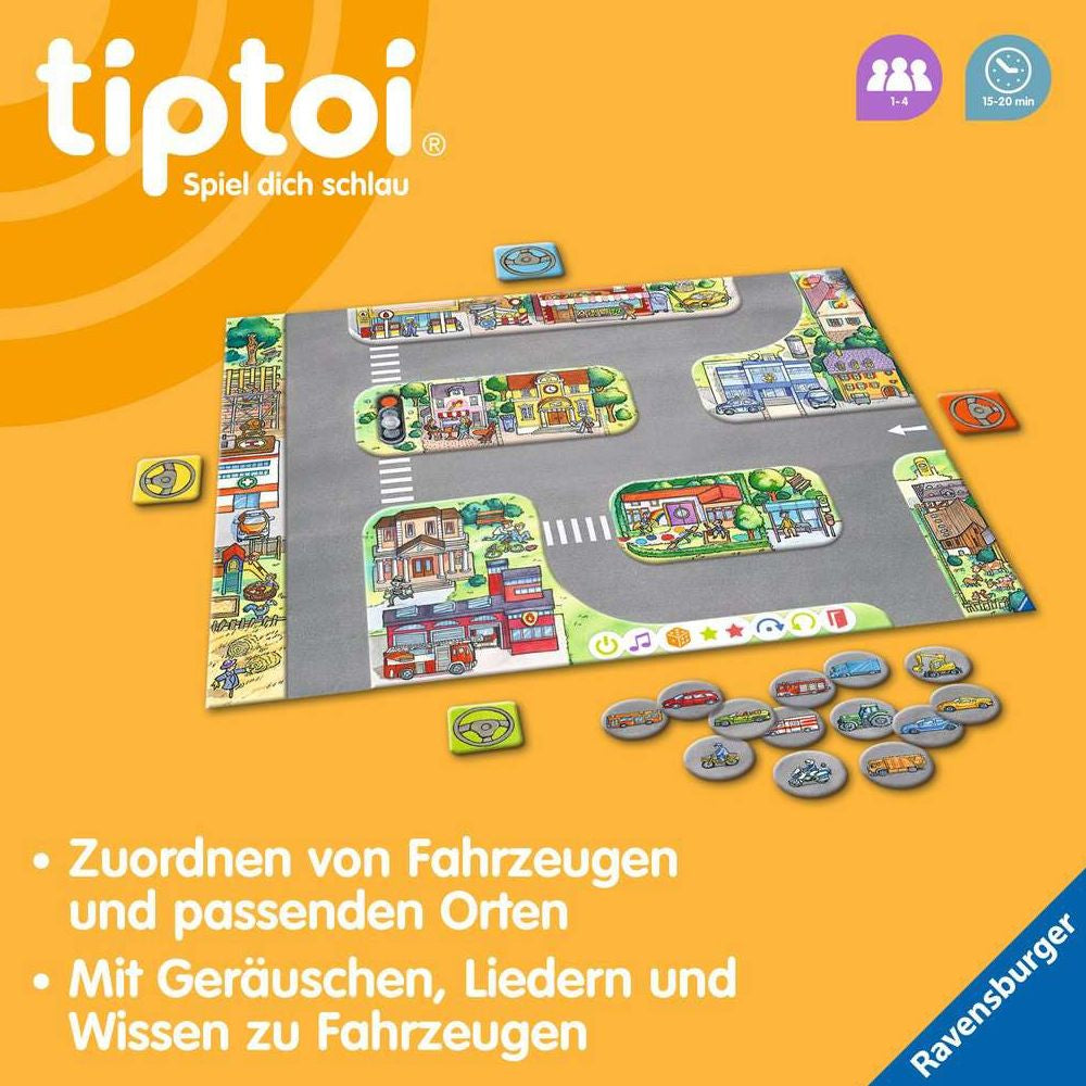 tiptoi® Fahrzeuge in der Stadt