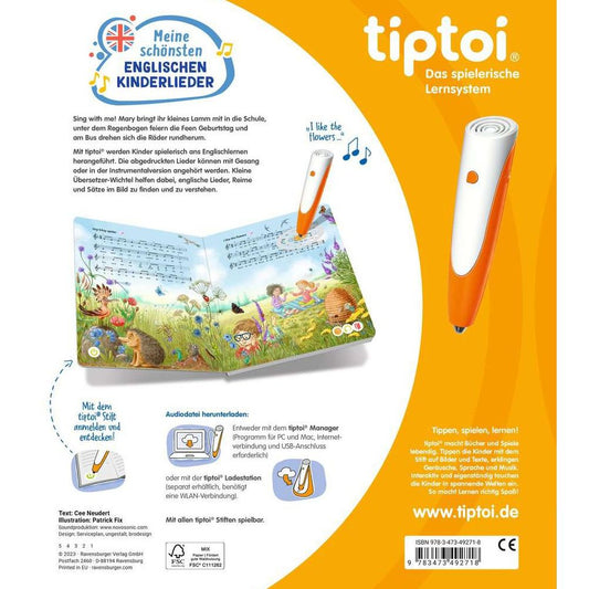 tiptoi® Meine schönsten englischen Kinderlieder