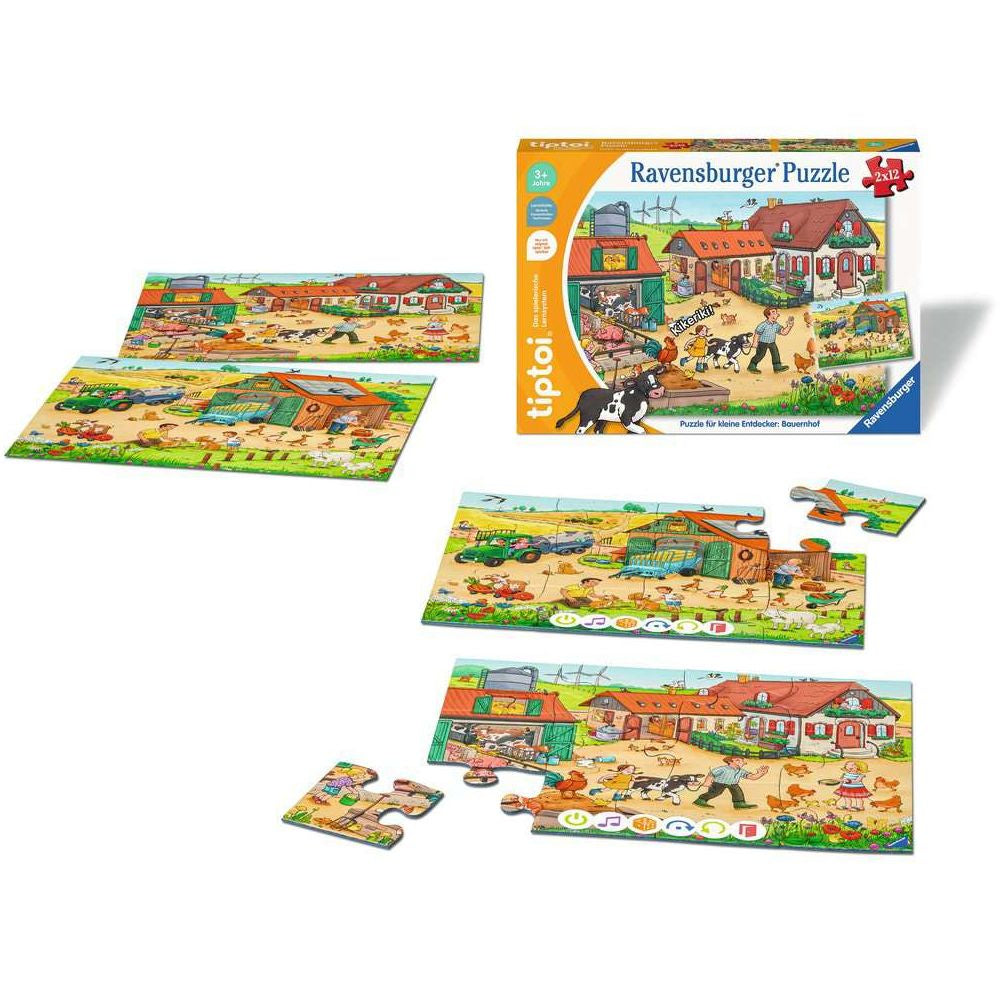 tiptoi® Puzzle per piccoli esploratori: Fattoria