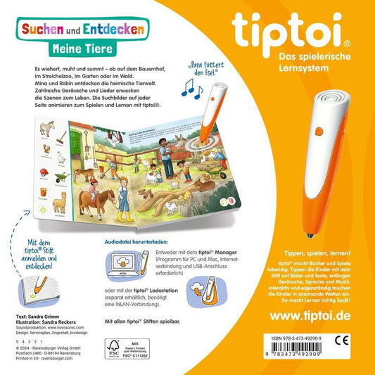 tiptoi® Suchen und Entdecken: Meine Tiere