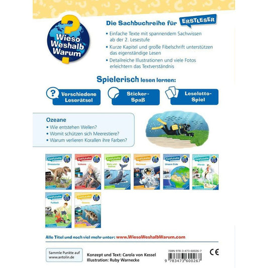 Wieso? Weshalb? Warum? Erstleser, Band 8: Ozeane