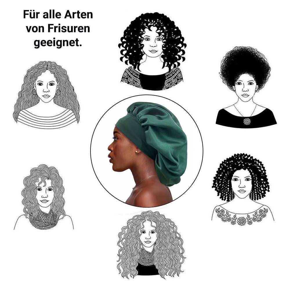 Satin Haarschlaf-Haube