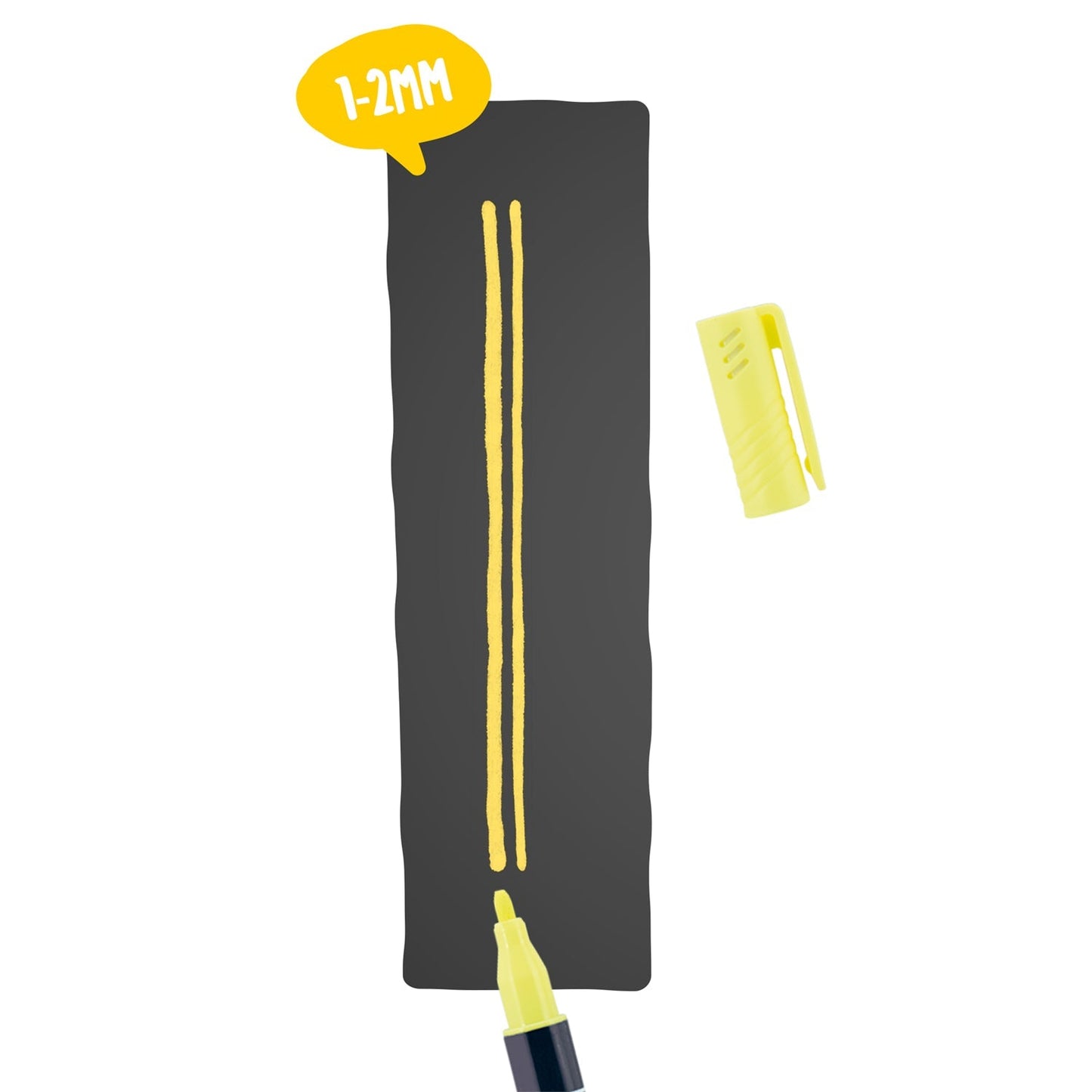 Securit® Kreidemarker, 1 - 2mm, 4 - er Set, Tropical - Kreidemarker - Speedjust Schweiz