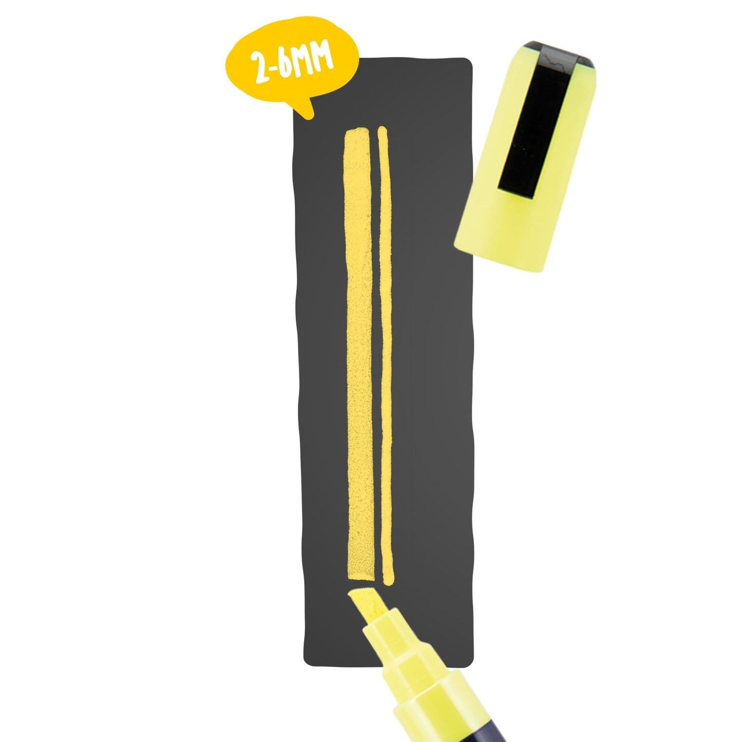 Securit® Kreidemarker, 2 - 6mm, 4er - Set, Farbig - Kreidemarker - Speedjust Schweiz
