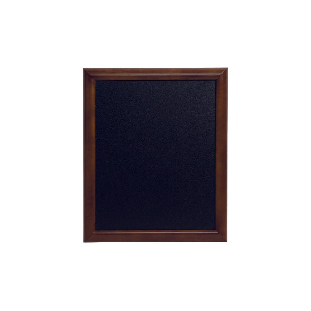 Securit® Kreidetafel mit Holzrahmen, Dunkelbraun, 70x90cm, Outdoor - Wandtafel - Speedjust Schweiz