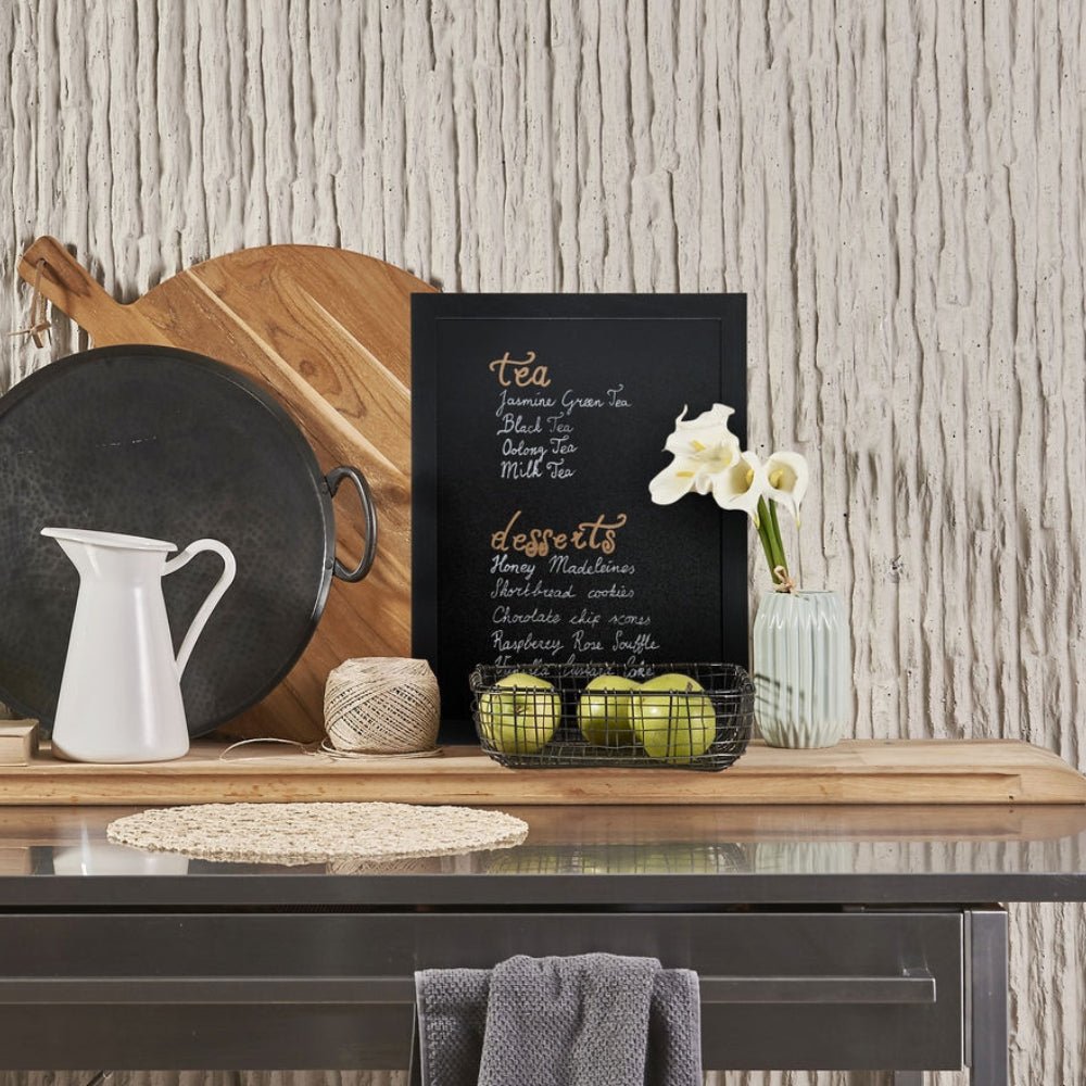 Securit® Wandkreidetafel Budget – Holzrahmen Schwarz, 30x40cm - Wandtafel - Speedjust Schweiz
