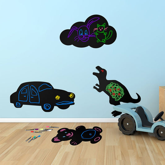 Securit® Wandkreidetafel Silhouette Auto, 50x19cm - Wandtafel - Speedjust Schweiz