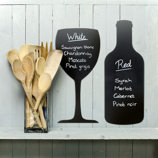 Securit® Wandkreidetafel Silhouette Flasche, 20x50cm - Wandtafel - Speedjust Schweiz