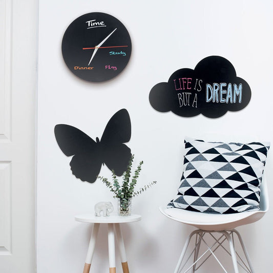 Securit® Wandkreidetafel Silhouette Schmetterling, 36x31cm - Wandtafel - Speedjust Schweiz